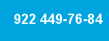 922 449-76-84